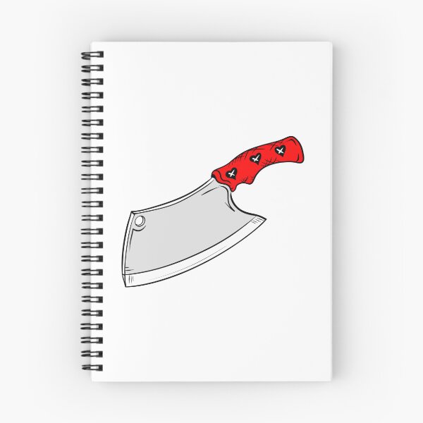 Item preview, Devil's Kitchen Meat Cleaver - Cartoon Chef Knife Design designed and sold by XnakedartistX.
