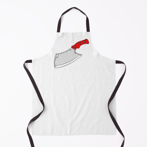 Item preview, Devil's Kitchen Meat Cleaver - Cartoon Chef Knife Design designed and sold by XnakedartistX.