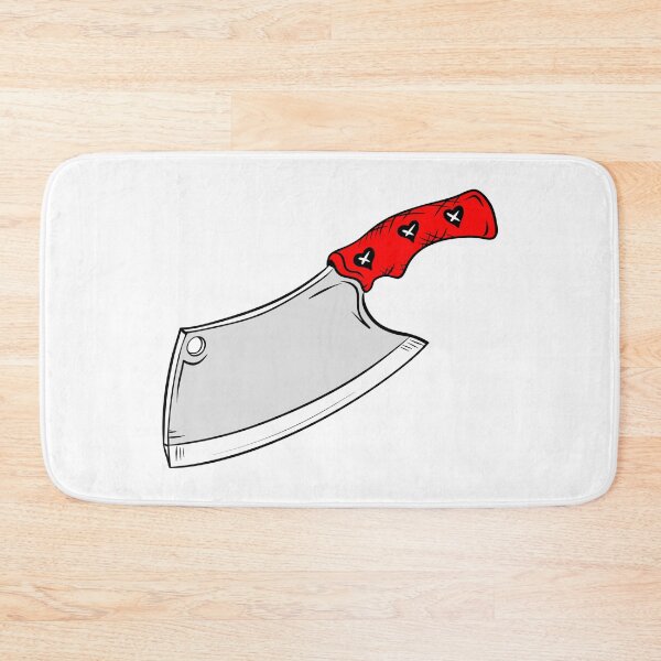 Item preview, Devil's Kitchen Meat Cleaver - Cartoon Chef Knife Design designed and sold by XnakedartistX.