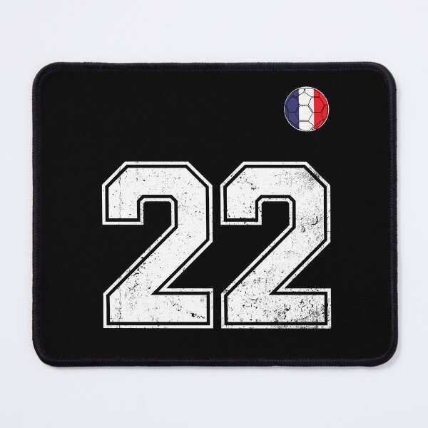 Item preview, Soccer player Jersey number 22 France Flag designed and sold by LiviuGligoros.