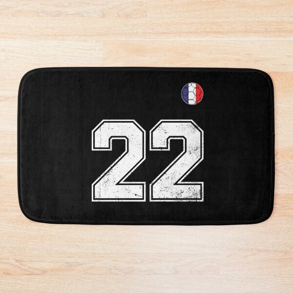 Item preview, Soccer player Jersey number 22 France Flag designed and sold by LiviuGligoros.