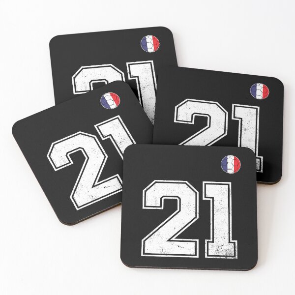 Item preview, Soccer player Jersey number 21 France Flag designed and sold by LiviuGligoros.
