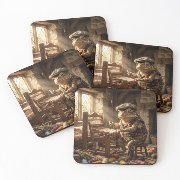 Item preview, Weaver Toad Sits at His Loom designed and sold by Tridentulus.