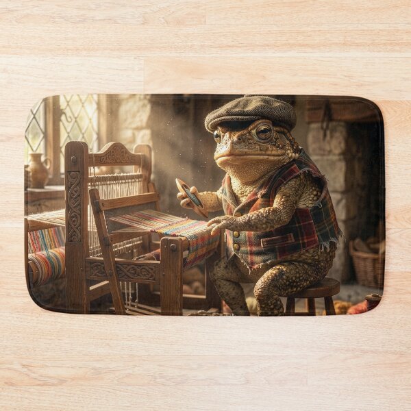 Item preview, Weaver Toad Sits at His Loom designed and sold by Tridentulus.