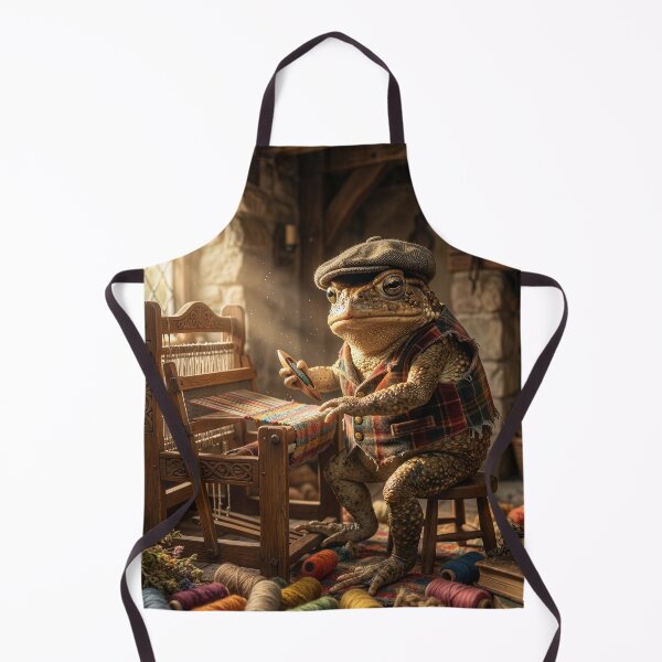 Item preview, Weaver Toad Sits at His Loom designed and sold by Tridentulus.