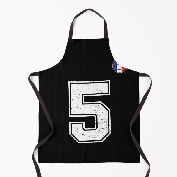 Item preview, Soccer player Jersey number 5 France Flag designed and sold by LiviuGligoros.
