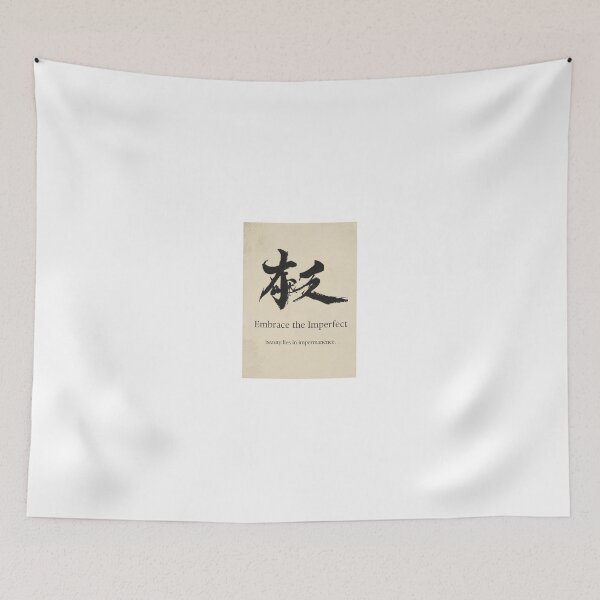 Item preview, Wabi-Sabi Aesthetic Japanese Imperfection Design designed and sold by jojodebondy.