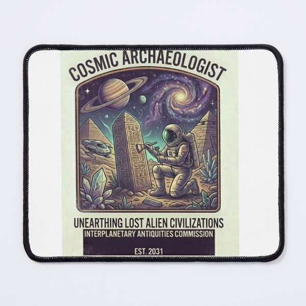 Item preview, Cosmic Archaeologist Shirt | Ancient Alien Civilization Retro Space Explorer Tee designed and sold by Baby Adee Collective.