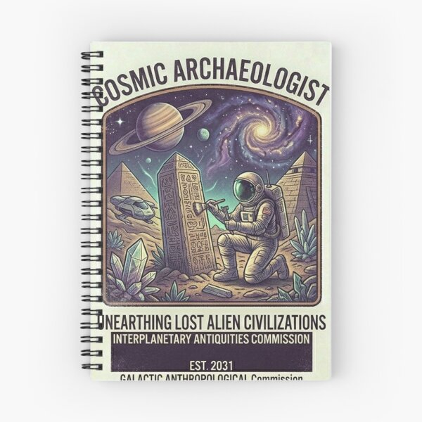 Item preview, Cosmic Archaeologist Shirt | Ancient Alien Civilization Retro Space Explorer Tee designed and sold by Baby Adee Collective.