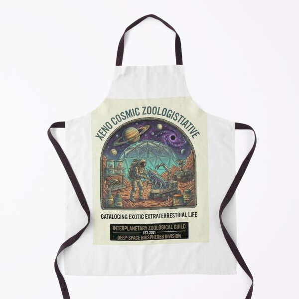 Item preview, Xeno Cosmic Zoologist Shirt | Alien Creature Research Retro Sci-Fi Astronaut Tee designed and sold by Baby Adee Collective.