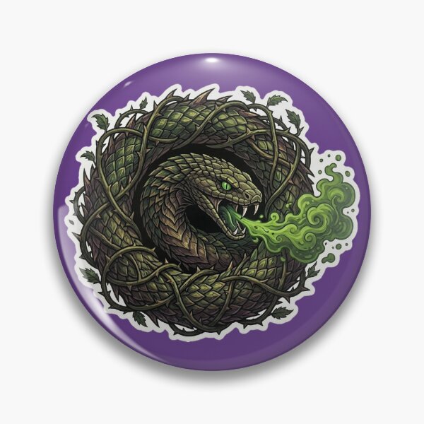 Item preview, Poison Serpent  designed and sold by Homelesssquid's Stickers & More.