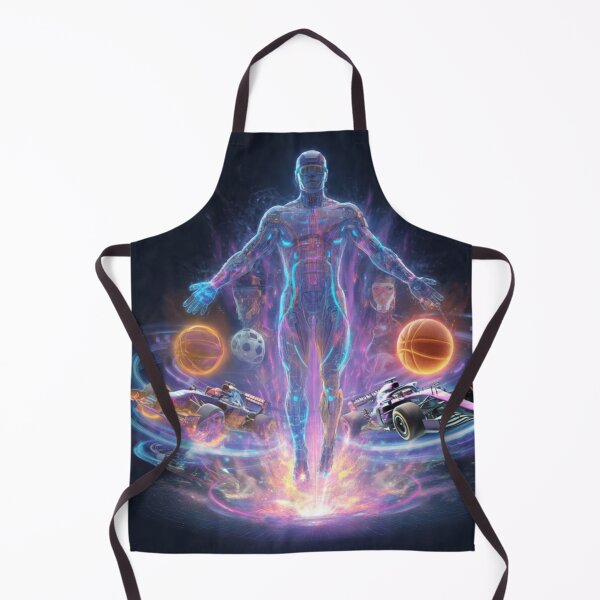 Item preview, Omni Athlete Ascension | AI Multi-Sport Champion | F1 Racing Basketball Soccer Holographic designed and sold by RAMHEARTS.