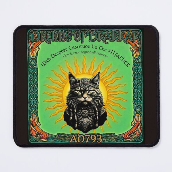 Item preview, VIKING CAT3~ WITH DEEPEST GRATITUDE, AD793 THE YEAR OF THE BEGINNING~VIKING AGE designed and sold by V3GFX.