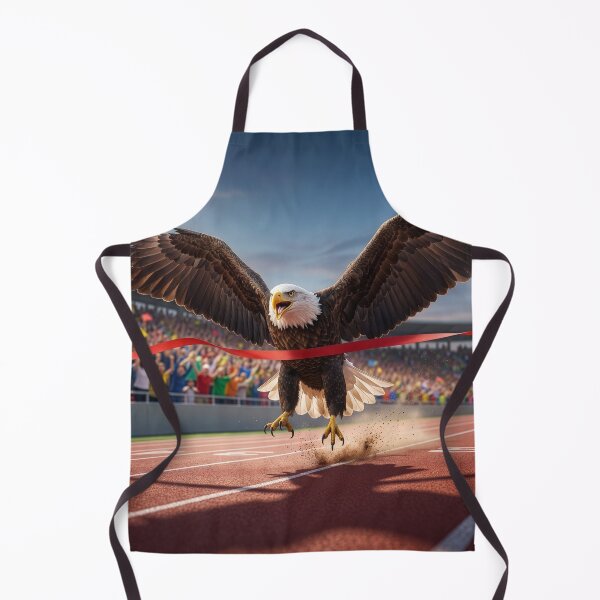 Item preview, Eagle Crosses the Finish Line designed and sold by Tridentulus.