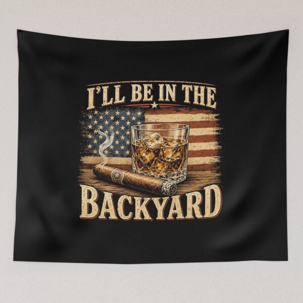 Item preview, I'll Be in The Backyard  designed and sold by zoes-ink.