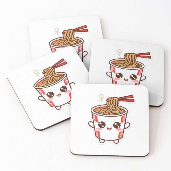 Item preview, Cute Kawaii Cup Ramen Korean Sticker designed and sold by KooksStudio.