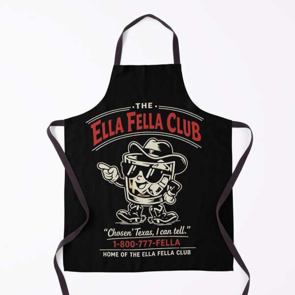 Item preview, The Ella Fella Club Retro Texas Whiskey Cowboy Mascot designed and sold by haitrieuic96.