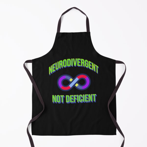 Item preview, Neurodivergent Not Deficient Infinity symbol T-shirt designed and sold by Swanny's Custom T-shirt and Gift Designs.