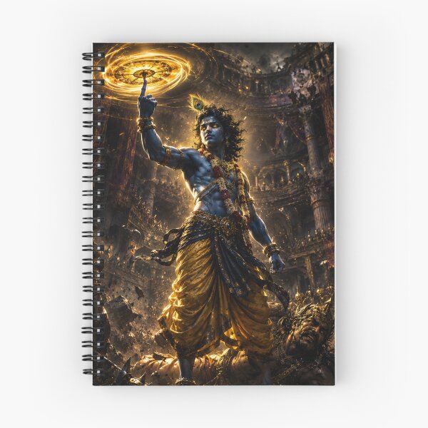 Item preview, Epic Krishna Series: Cosmic Retribution – The Sudarshana Chakra Strike designed and sold by Homyar.