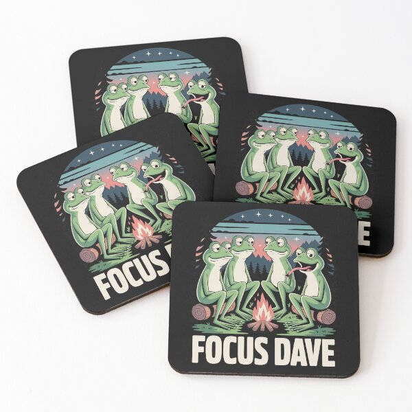Item preview, Focus Dave Funny Frog Meme Distraction Conspiracy Humor Gift designed and sold by Say It With Ink.