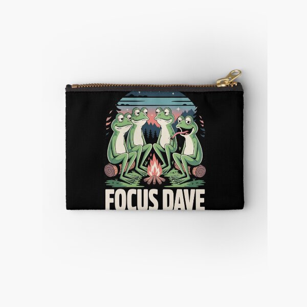 Item preview, Focus Dave Funny Frog Meme Distraction Conspiracy Humor Gift designed and sold by Say It With Ink.