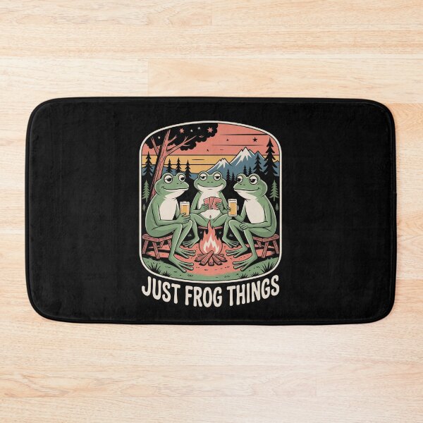 Item preview, Just Frog Things Funny Frog Campfire Meme Gift designed and sold by Say It With Ink.