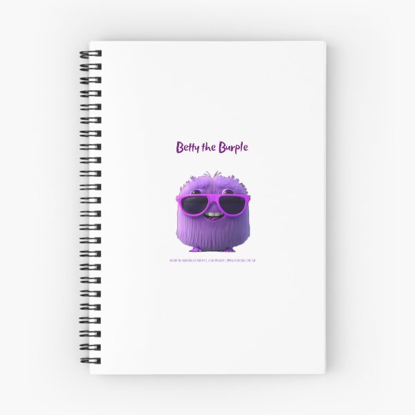 Item preview, Betty the Burple designed and sold by Migraine Australia.