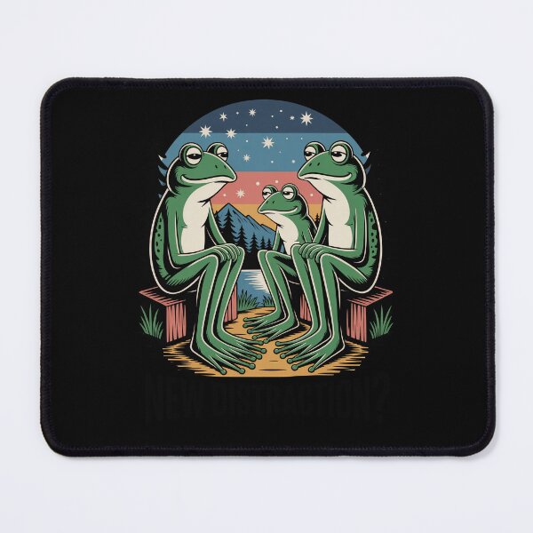 Item preview, New Distraction Funny Frog Conspiracy Meme Government Humor designed and sold by Say It With Ink.