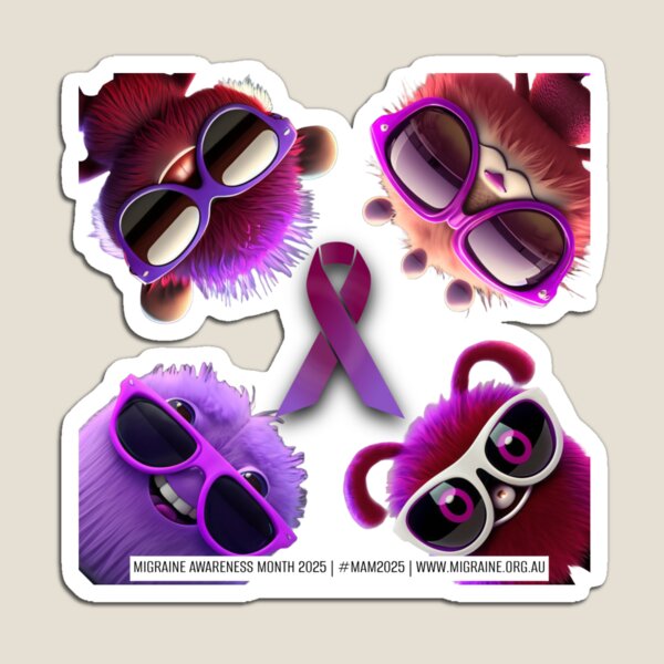 Item preview, Burples designed and sold by Migraine Australia.