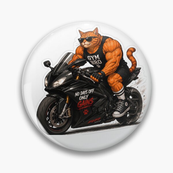 Item preview, Kitty on a bike designed and sold by Aggressively Average .