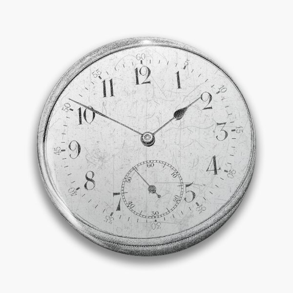 Item preview, Vintage 19th Century Pocket Watch Dark Academia Timepiece designed and sold by Ghoul Enterprises.