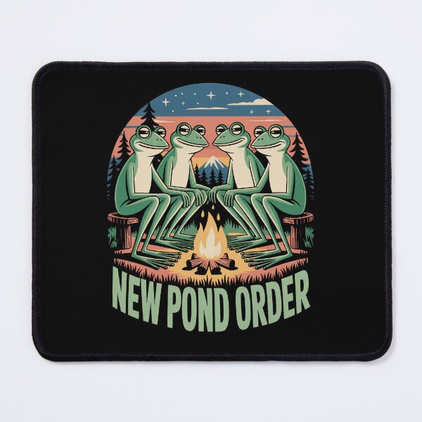Item preview, New Pond Order Funny Conspiracy Frog Meme Secret Society Gift designed and sold by Say It With Ink.