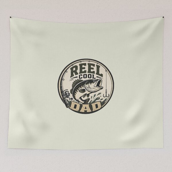 Item preview, Reel Cool Dad - Fathers Day - Fishing Lovers designed and sold by SanipepaVase.