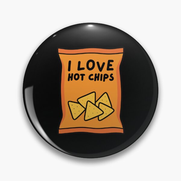 Item preview, I Love Hot Chips designed and sold by Dondonmart.