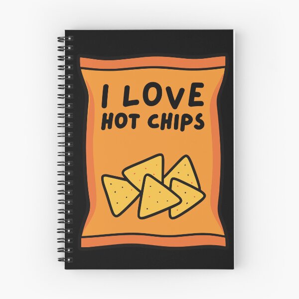 Item preview, I Love Hot Chips designed and sold by Dondonmart.