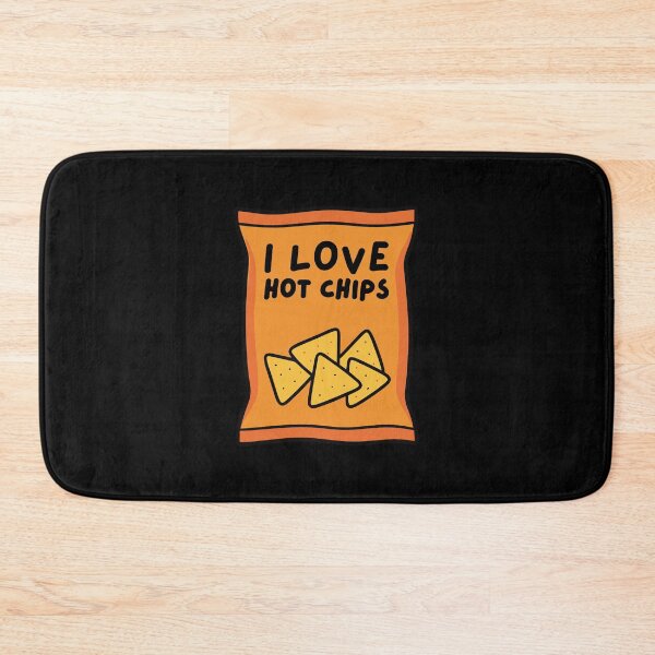 Item preview, I Love Hot Chips designed and sold by Dondonmart.
