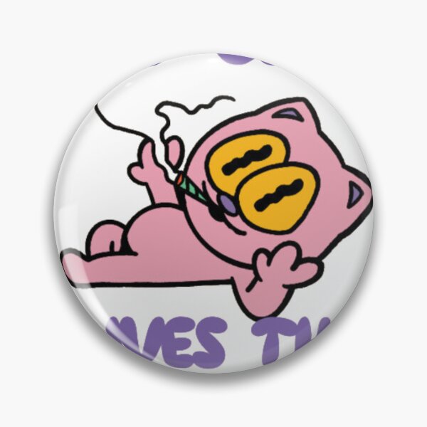 Item preview, My Cat Lives The High Life Funny Stoner Cat designed and sold by GenZFashion000.