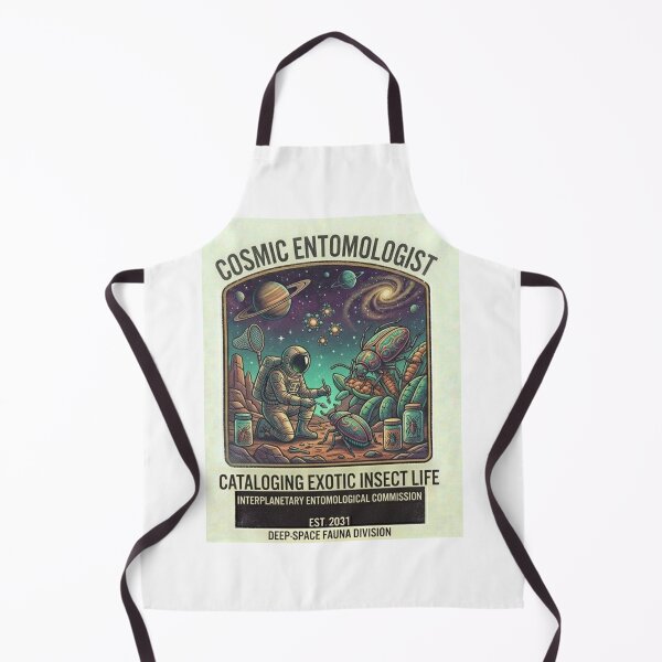 Item preview, Cosmic Entomologist Shirt | Retro Alien Bug Scientist Astronaut Sci-Fi Space Tee designed and sold by Baby Adee Collective.