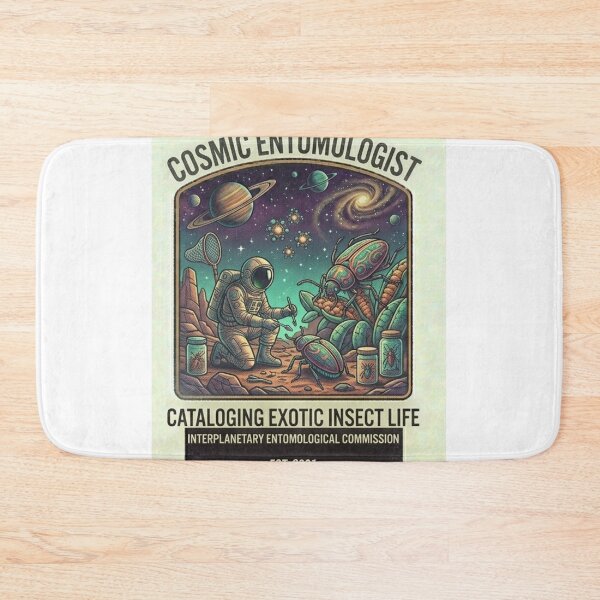 Item preview, Cosmic Entomologist Shirt | Retro Alien Bug Scientist Astronaut Sci-Fi Space Tee designed and sold by Baby Adee Collective.