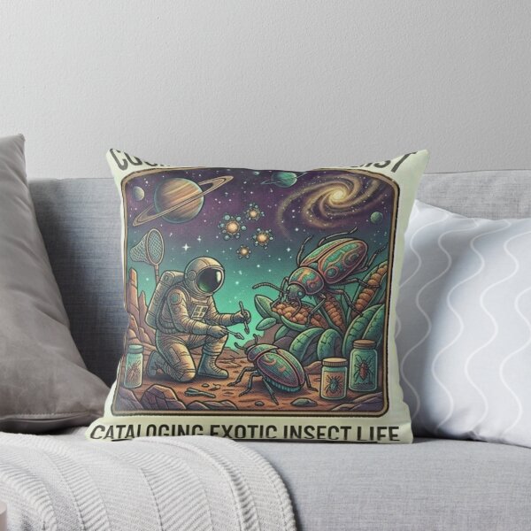 Item preview, Cosmic Entomologist Shirt | Retro Alien Bug Scientist Astronaut Sci-Fi Space Tee designed and sold by Baby Adee Collective.