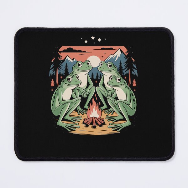 Item preview, The Frogs Are Busy Funny Frog Conspiracy Secret Meeting Meme designed and sold by Say It With Ink.