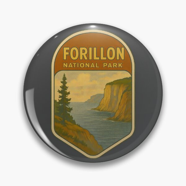 Item preview, Vintage Canadian National Park Prints: Forillon designed and sold by PinUpPizzazz.