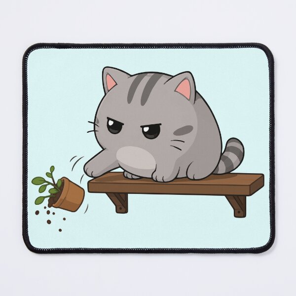 Item preview, I Choose Chaos - Annoyed Kitty - I Crave Destruction designed and sold by Vanilla-Girl.