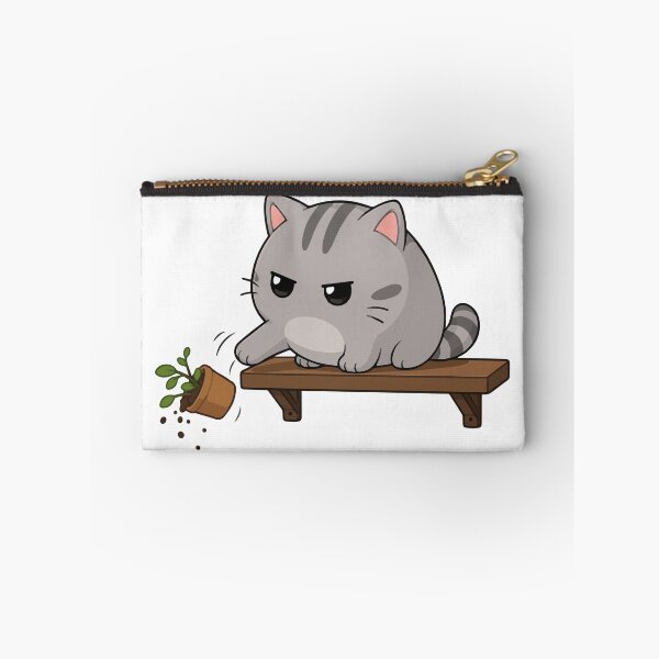 Item preview, I Choose Chaos - Annoyed Kitty - I Crave Destruction designed and sold by Vanilla-Girl.