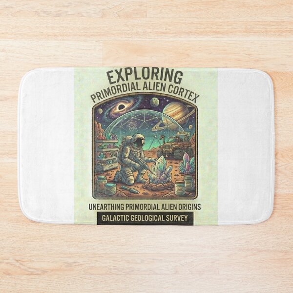 Item preview, Solar Sightseer Exploring Primordial Alien Cortex Shirt | Retro Sci-Fi Astronaut Space Explorer Tee designed and sold by Baby Adee Collective.