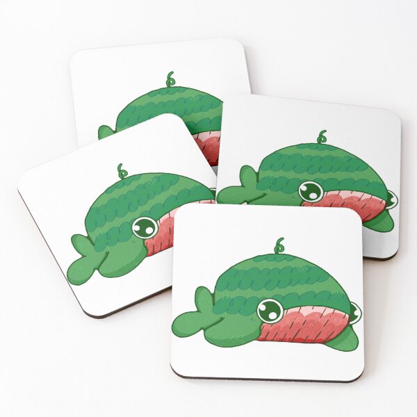 Item preview, Watermelon Whale Graphic  designed and sold by citizenscrochet.