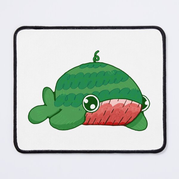 Item preview, Watermelon Whale Graphic  designed and sold by citizenscrochet.