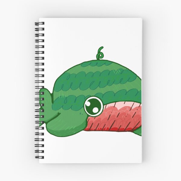 Item preview, Watermelon Whale Graphic  designed and sold by citizenscrochet.