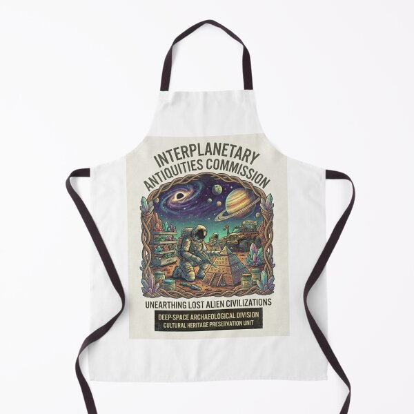 Item preview, Interplanetary Antiquities Commission Shirt | Alien Archaeology Retro Sci-Fi Astronaut Tee designed and sold by Baby Adee Collective.