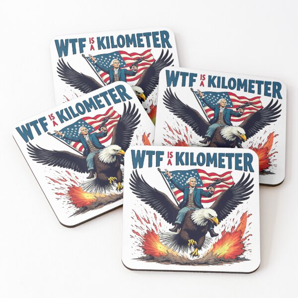 Item preview, 4th of july WTF is kilometer funny usa patriotic men women  designed and sold by mariazin.